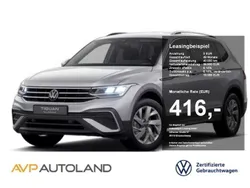 Silber (pyritsilber) Gebraucht 2024 VW Tiguan Allspace Life SUV | 36.930 € (Guter Preis)