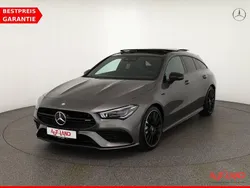 Grau Gebraucht 2021 Mercedes CLA35 AMG Shooting Brake AMG Kombi | 41.990 € (Etwas zu teuer)