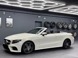 Weiß Gebraucht 2017 Mercedes E220 AMG line Cabrio | 31.900 € (Guter Preis)