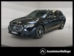Schwarz Gebraucht 2024 Mercedes E200 AMG Limousine | 46.989 € (Fairer Preis)