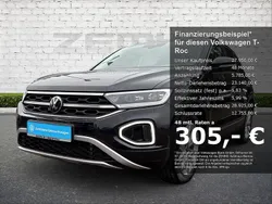 Schwarz Gebraucht 2023 VW T-Roc Style SUV | 27.950 € (Fairer Preis)