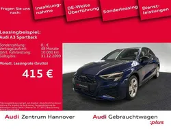 Blau Gebraucht 2021 Audi A3 Sportback e-tron S-Line Limousine | 26.950 € (Guter Preis)