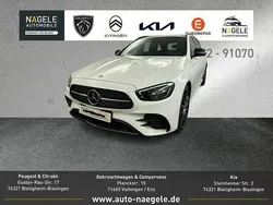 Weiß Gebraucht 2022 Mercedes E300 AMG line Kombi | 43.800 € (Etwas zu teuer)
