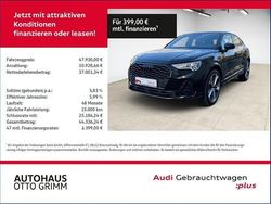 Mythosschwarz metallic Gebraucht 2024 Audi Q3 Sportback S-Line SUV | 46.460 € (Teuer)
