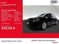 Mythosschwarz metallic Gebraucht 2024 Audi A1 Advanced Plus Kleinwagen | 20.890 € (Fairer Preis)