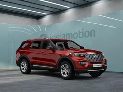 Rot Gebraucht 2023 Ford Explorer Hybrid Platinum SUV | 59.580 € (Fairer Preis)