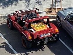 Rot Gebraucht 1968 VW Buggy Limousine | 14.000 €
