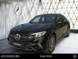 Obsidianschwarz metallic Gebraucht 2024 Mercedes GLC300 AMG Coupé | 62.515 € (Superpreis)