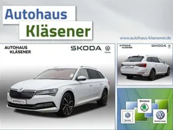 Moonweiß perleffekt (metallic) Gebraucht 2023 Skoda Superb Kombi | 38.970 € (Fairer Preis)