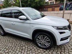 Weiß Gebraucht 2021 Skoda Kodiaq LAURIN & KLEMENT SUV | 38.000 € (Teuer)
