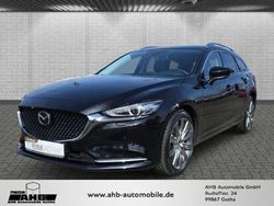 Jet black Gebraucht 2024 Mazda 6 Exclusive-Line Kombi | 28.490 € (Fairer Preis)