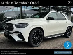 Manufaktur diamantweiß bright Gebraucht 2024 Mercedes GLE450 AMG AMG SUV | 94.499 € (Fairer Preis)