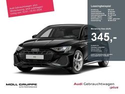Mythosschwarz metallic Gebraucht 2025 Audi A3 S-Line Limousine | 35.740 € (Guter Preis)