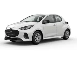 Lunar white Neu 2025 Mazda 2 Exclusive-Line Kleinwagen | 21.540 € (Superpreis)