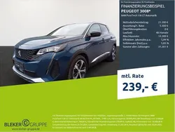 Blau Gebraucht 2023 Peugeot 3008 GT SUV | 26.490 € (Fairer Preis)