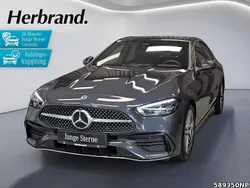 Metalliclack sodalithblau Gebraucht 2024 Mercedes C220 AMG Limousine | 41.780 € (Fairer Preis)