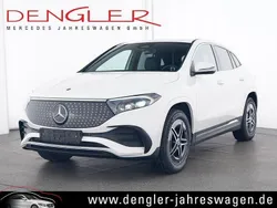 Kosmosschwarz metallic Gebraucht 2024 Mercedes EQA300 AMG line SUV | 35.990 € (Fairer Preis)