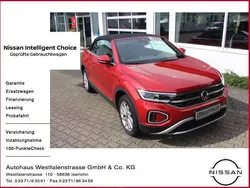 Rot Gebraucht 2022 VW T-Roc Cabriolet Style Cabrio | 28.500 € (Fairer Preis)