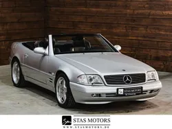 Brillantsilber metallic Gebraucht 2001 Mercedes SL320 Edition Cabrio | 24.990 € (Fairer Preis)