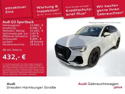 Gletscherweiß metallic Gebraucht 2021 Audi Q3 S-Line SUV | 33.990 € (Fairer Preis)