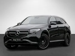 Schwarz Gebraucht 2022 Mercedes EQC400 AMG line SUV | 39.999 € (Fairer Preis)