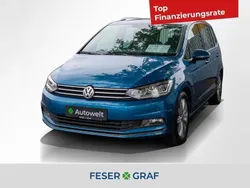 Blau Gebraucht 2017 VW Touran Highline Van / Kleinbus | 18.440 € (Guter Preis)