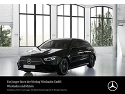 Kosmosschwarz Gebraucht 2024 Mercedes CLA200 Shooting Brake AMG line Kombi | 39.690 € (Teuer)