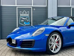 Blau Gebraucht 2017 Porsche 911 Carrera S Cabriolet Cabrio | 91.200 € (Superpreis)
