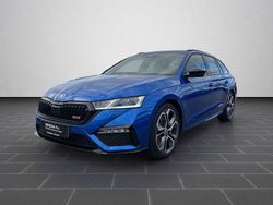 Raceblau metallic (metallic) Gebraucht 2021 Skoda Octavia RS Limousine | 32.650 € (Fairer Preis)