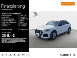 Gletscherweiß metallic Gebraucht 2021 Audi SQ5 SUV | 43.880 € (Superpreis)