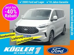 Silber Neu 2025 Ford Tourneo Custom Titanium Van / Kleinbus | 61.255 € (Teuer)