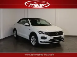 Pure white Gebraucht 2021 VW T-Roc Cabriolet R-line Cabrio | 23.300 € (Guter Preis)