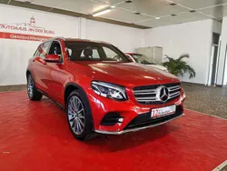 Hyazinthrot metalliclack Gebraucht 2019 Mercedes GLC250 AMG line SUV | 27.999 € (Fairer Preis)