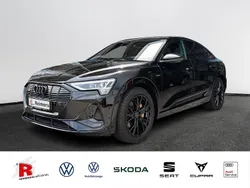 Schwarz Gebraucht 2022 Audi e-tron Sportback S-Line SUV | 39.899 € (Superpreis)