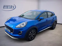 Dynamicblau Gebraucht 2021 Ford Puma Titanium SUV | 16.990 € (Guter Preis)