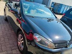 Schwarz Gebraucht 2012 VW Golf Cabriolet Cabrio | 7.990 € (Guter Preis)