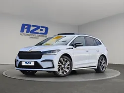 Weiß Gebraucht 2022 Skoda Enyaq iV SportLine SUV | 43.888 € (Teuer)