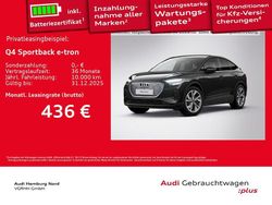 0e mythosschwarz metallic Gebraucht 2025 Audi Q4 Sportback e-tron S-Line SUV | 46.250 €