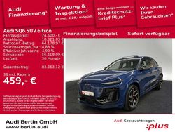 Ascariblau metallic Gebraucht 2024 Audi SQ6 e-tron Ambiente SUV | 74.500 € (Fairer Preis)