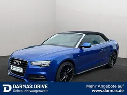 Blau Gebraucht 2016 Audi A5 Cabriolet S-Line Cabrio | 18.990 € (Guter Preis)