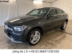 Graphitgrau (metallic) Gebraucht 2021 Mercedes GLC300e AMG line Coupé | 38.450 € (Guter Preis)