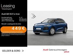 Ascariblau metallic Gebraucht 2025 Audi Q6 e-tron Ambiente SUV | 50.980 € (Etwas zu teuer)