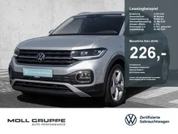 Silber Gebraucht 2021 VW T-Cross Style SUV | 21.770 € (Guter Preis)
