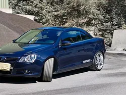 Blau Gebraucht 2009 VW Eos Edition Cabrio | 4.650 € (Fairer Preis)
