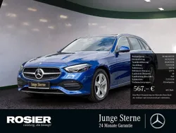 Blau Gebraucht 2023 Mercedes C300 Advanced Kombi | 36.940 € (Superpreis)