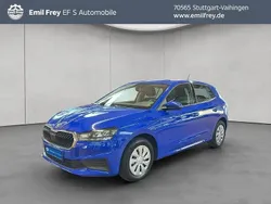Energyblau uni Gebraucht 2022 Skoda Fabia Ambition Limousine | 12.890 € (Guter Preis)