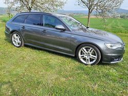 Grau Gebraucht 2015 Audi A6 S-Line Kombi | 15.850 € (Fairer Preis)
