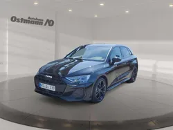 Mythosschwarz Gebraucht 2025 Audi A3 Sportback S-Line Limousine | 45.880 € (Teuer)
