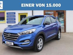 Blau metallic Gebraucht 2018 Hyundai Tucson Passion SUV | 17.460 € (Etwas zu teuer)