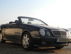 Schwarz metallic Gebraucht 2001 Mercedes CLK200 Elegance Cabrio | 8.200 € (Teuer)